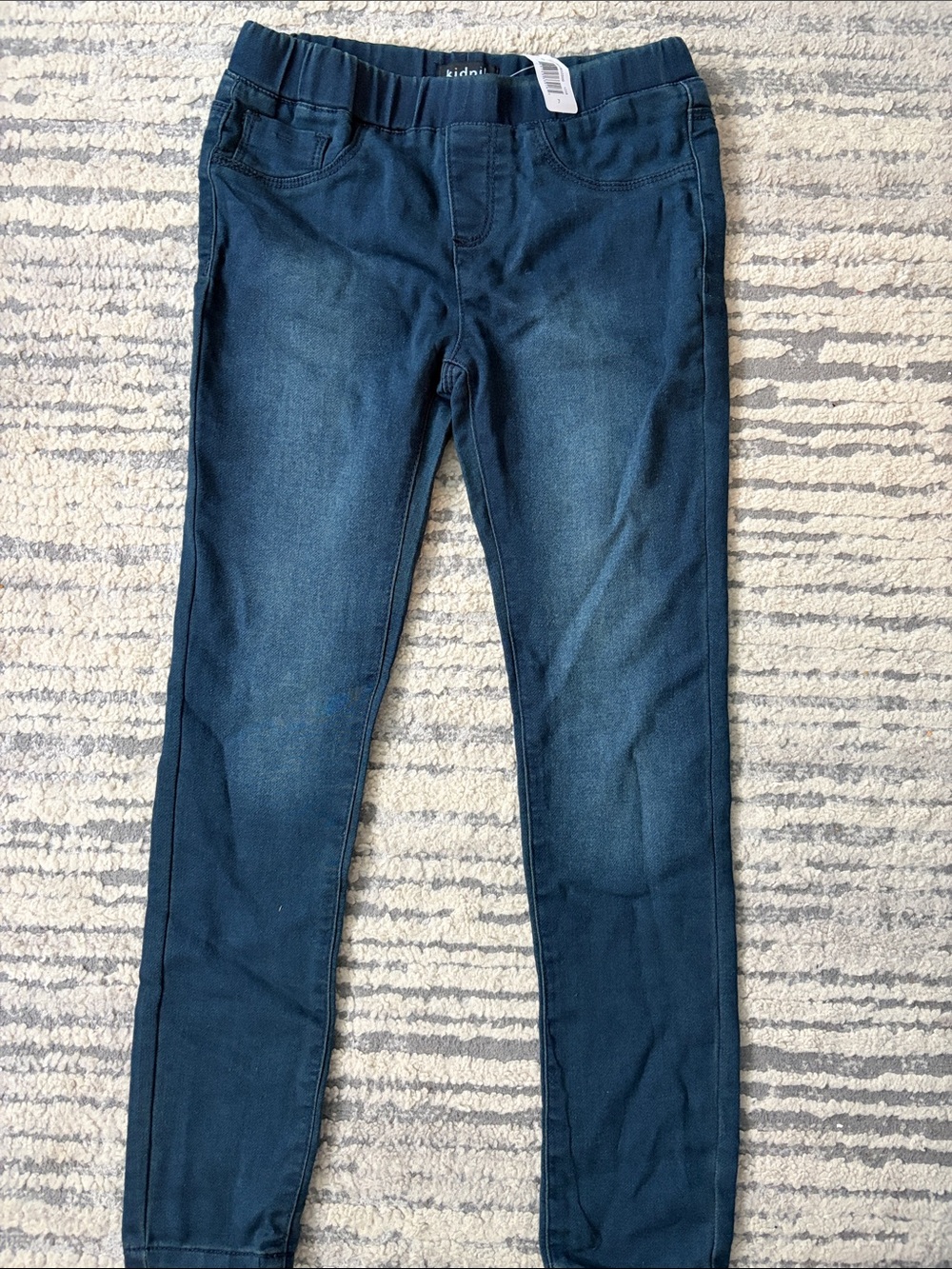 kidpik Dark Blue Skinny Jeggings